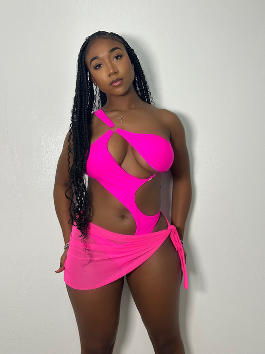 Hot pink 1pc